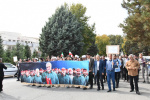 حضور جهادگران دانشگاهی آذربایجان غربی در تجمع  اعتراضی دانشگاهیان در محکومیت جنایات رژیم صهیونیستی